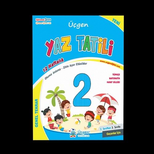2.Sınıf Yaz Tatili 12 Haftalık Tekrar Çalışmaları 2026