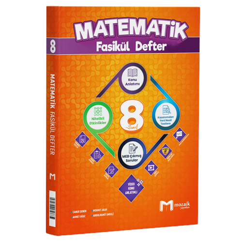 8.Sınıf Mozaik Fasikül Defter Matematik 26-27