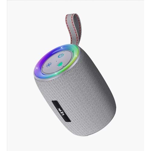 Q221 RGB Illuminated TWS Bluetooth Speaker Gri