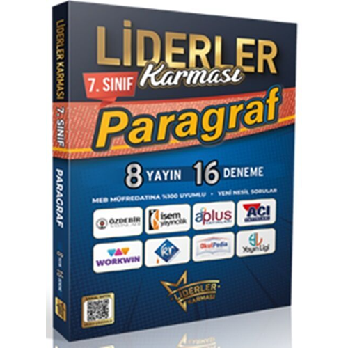 7.sınıf Paragraf Denemeleri 8 Yayın 16 Deneme