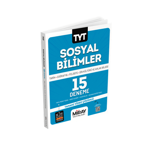 Miray TYT Sosyal Bilimler 15 Deneme