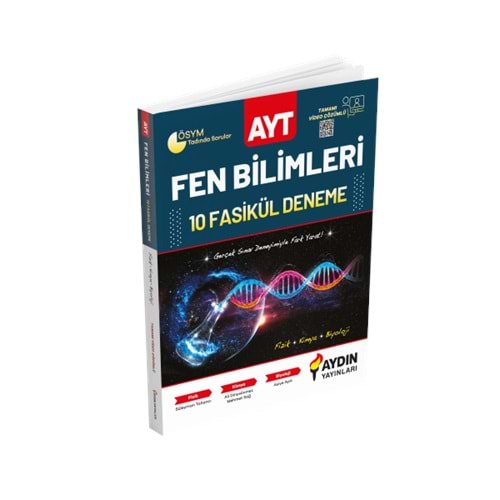 AYT Fen Bilimleri 10 Deneme 2024-2025