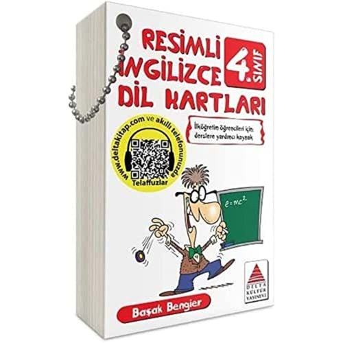 4.Sınıf Resimli İngilizce Dil Kartları