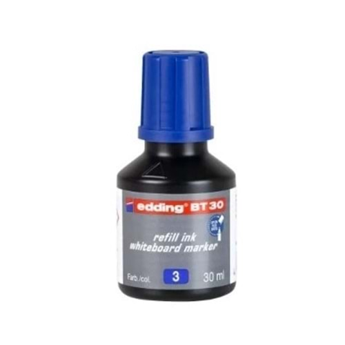 Edding Tahta Kalem Mürekkebi 30 Ml Mavi(E-Bt30) Edbt3003