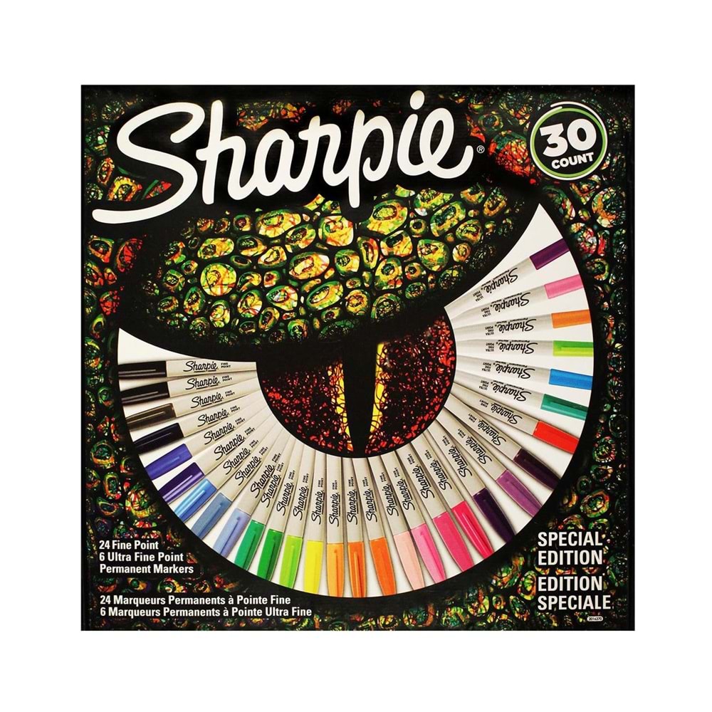 Sharpie Permanent Set Fine 30 Lu Kertenkele 2061127