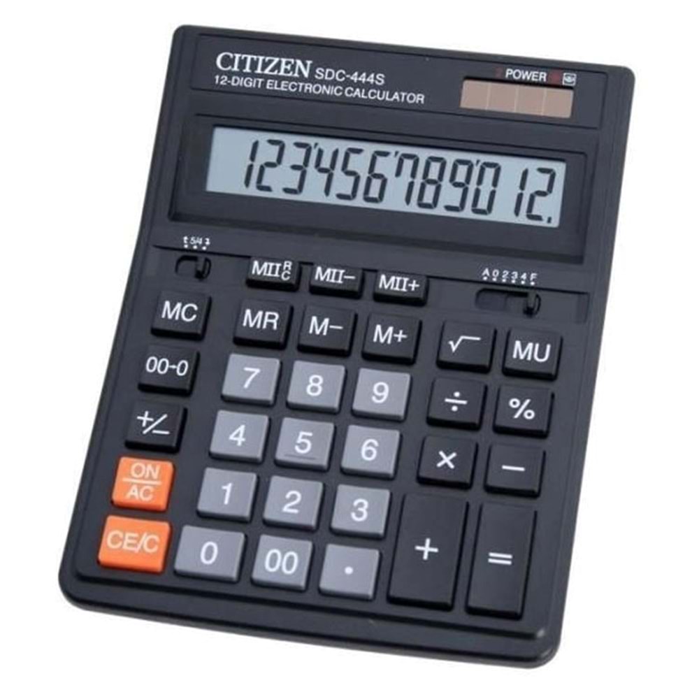 Citizen Sdc-444S Büyük Hesap Makinesi