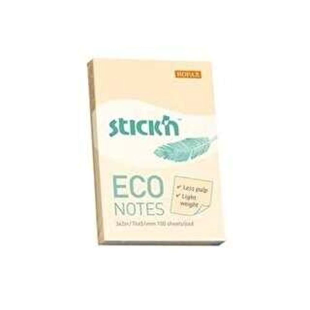 Gipta Gipta Stickn 76X51 Eco Notes Pastel Sari 100Yp