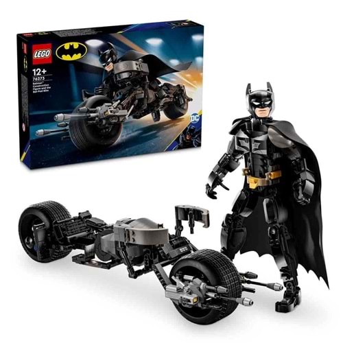 Lego Batman Yapım Figürü Ve Bat-Pod Motosiklet