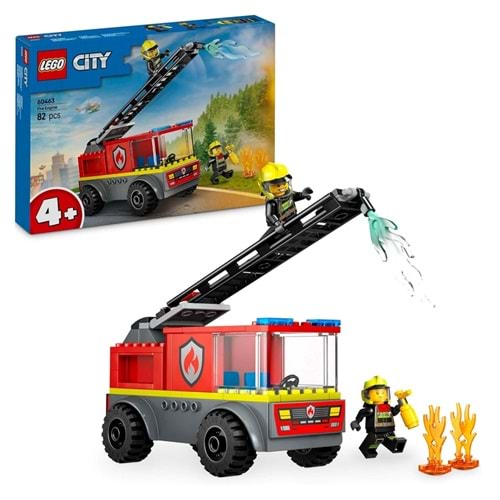 Lego City Merdivenli İtfaiye Kamyonu