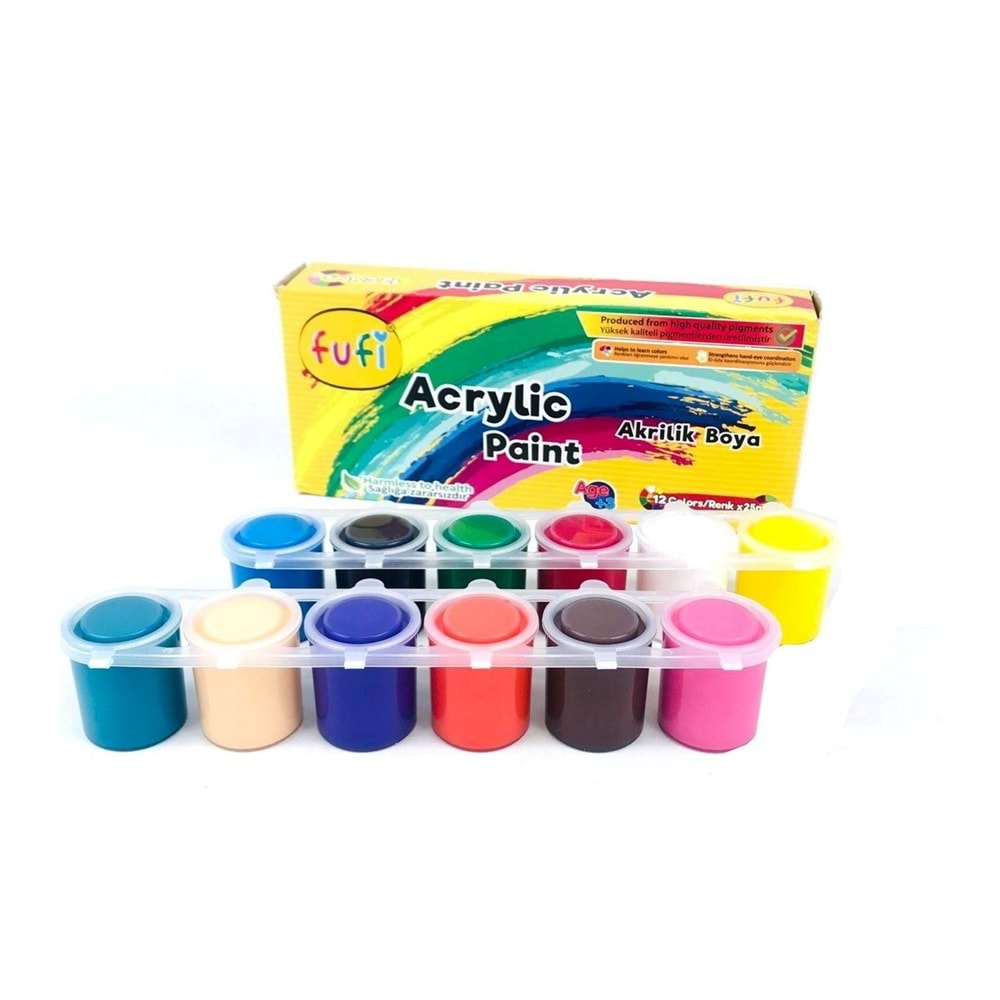 Fufi Akrilik Boya 12X25 Ml