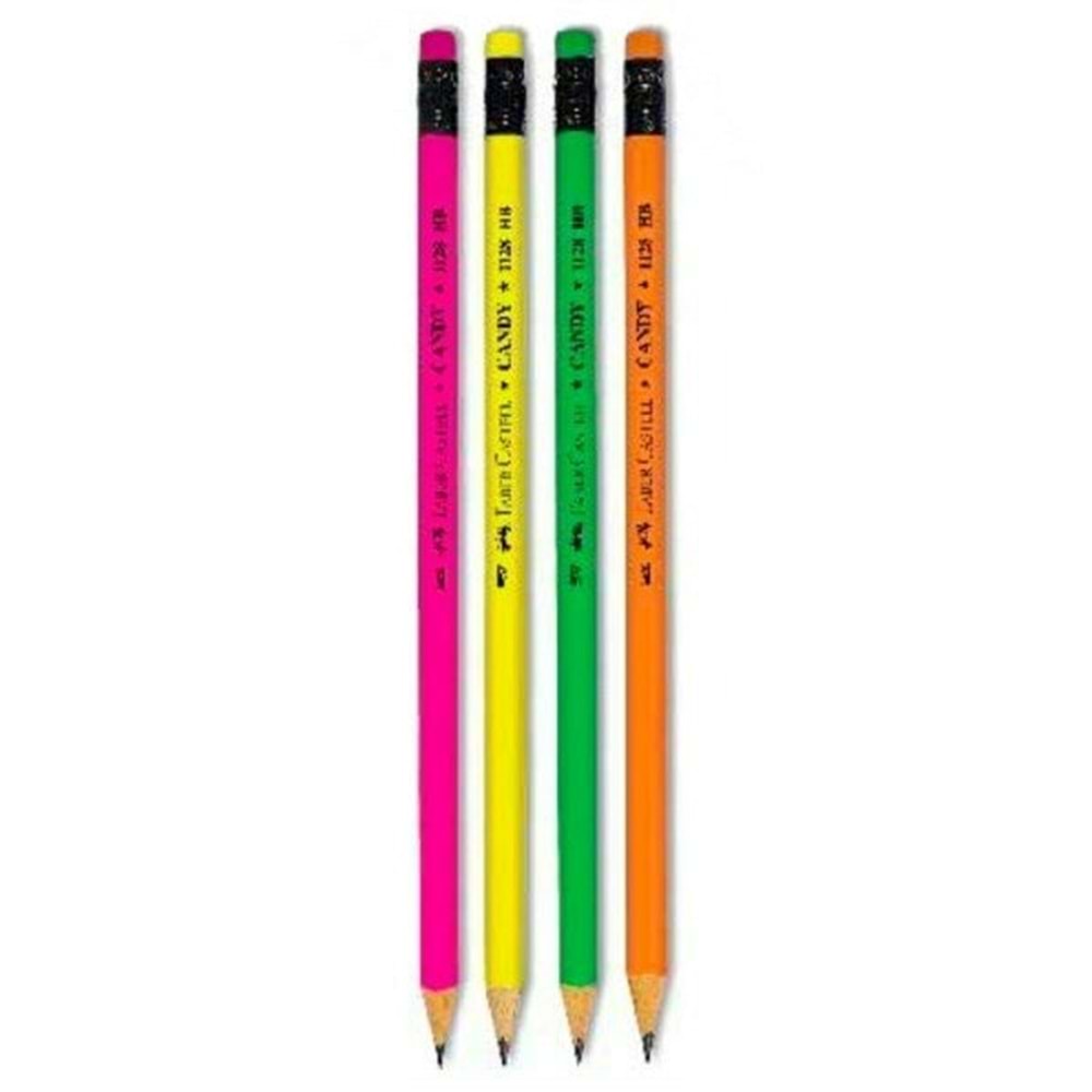 Faber Castell Candy Silgili Kurşun Kalem Hb