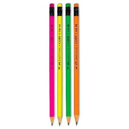 Faber Castell Candy Silgili Kurşun Kalem Hb