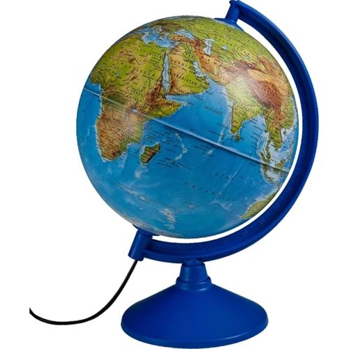 41261 Gürbüz İşikli Fiziki + Siyasi Küre 26Cm Çift Tarafli