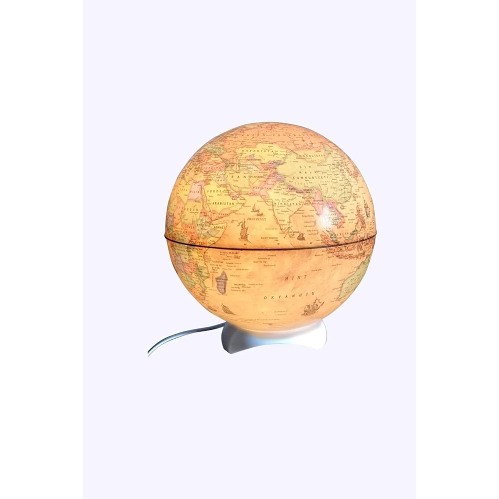 92230 Gürbüz Abajur Antik 26 Cm