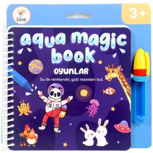 Lino Aqua Magic Book Oyunlar (Sihirli Boyama Kitabi)