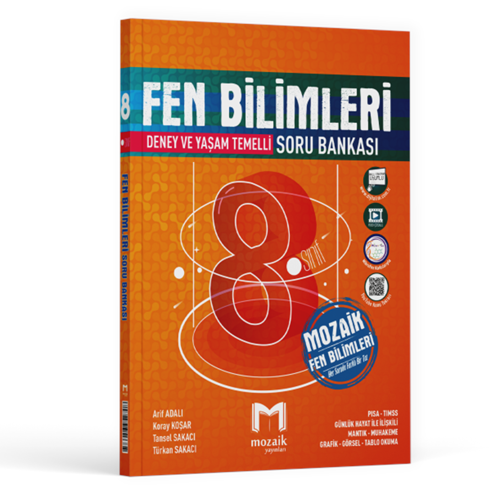 8.Sınıf Mozaik S.B. Fen Bilimleri - 2024-25