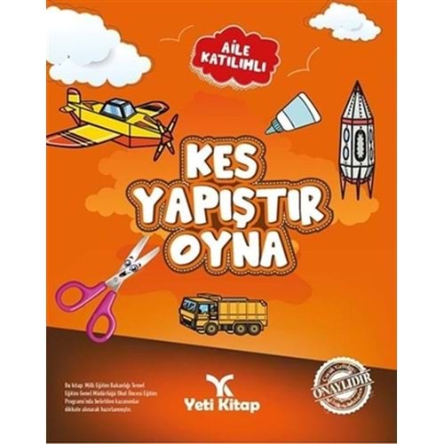 Kes Yapiştir Oyna 5+ Turuncu