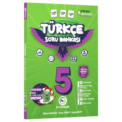 5.Sınıf Av S.B. Branş Dnm Hediye Türkçe - 25-26