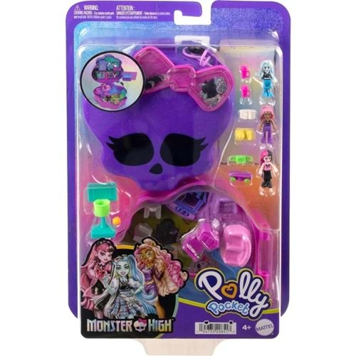 Poly Pocket Monster High Temalı Kompakt Oyun Seti