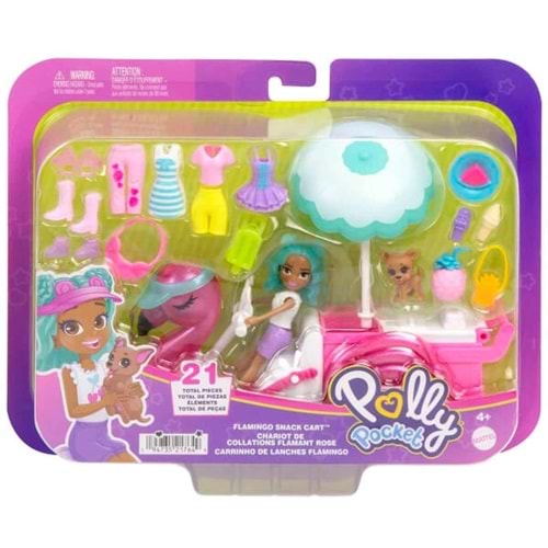 Polly Pocket Flaminyo Motosiklet Ve Tropik Aksesuarlar