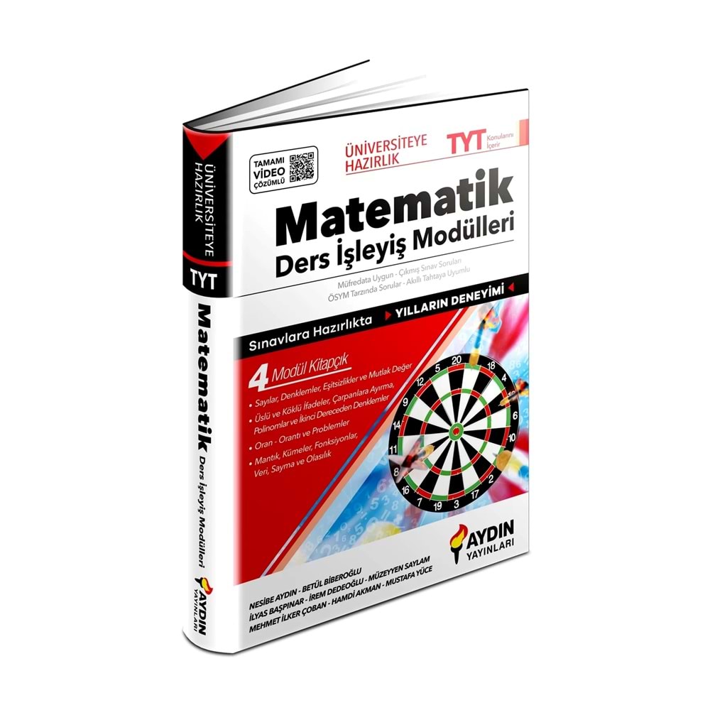 Üniversiteye Hazırlık Tyt Matematik Ders İşleyiş Modülleri