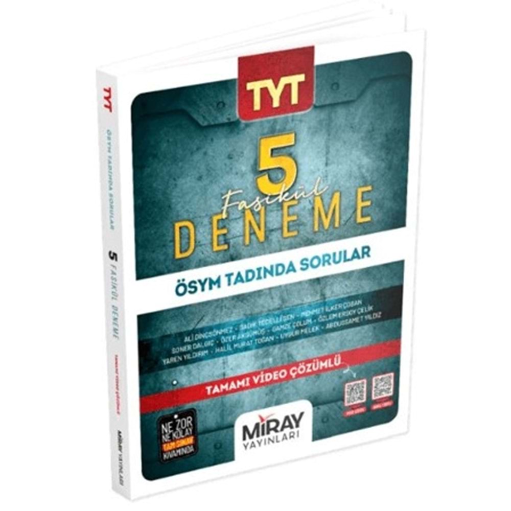 Miray Tyt 5 Lİ Deneme