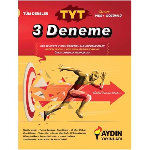 Aydın Tyt 3 Fasikül Deneme