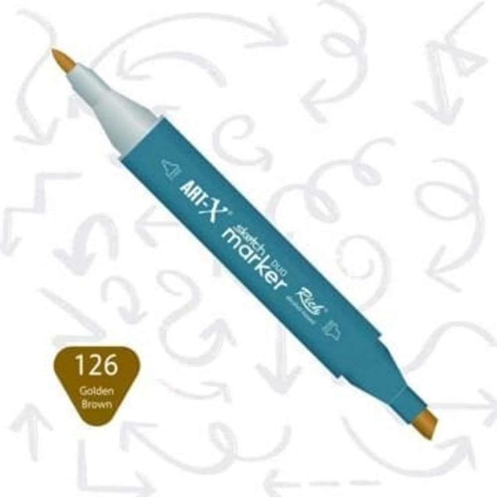 Art-X Sketch Marker Kalem Duo 126