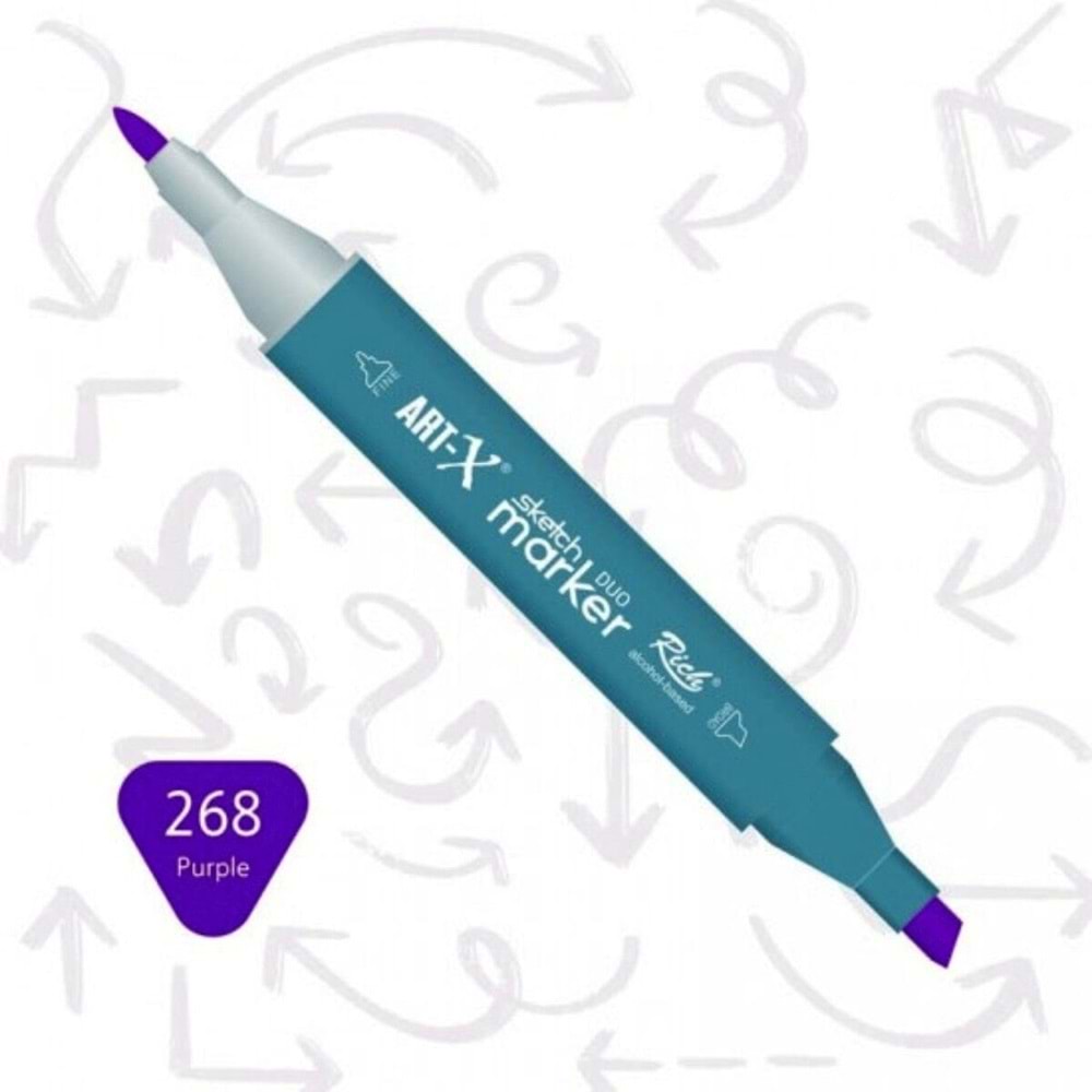 Art-X Sketch Marker Kalem Duo 268