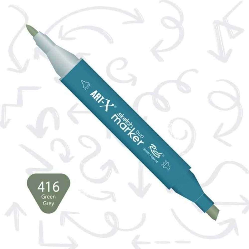 Art-X Sketch Marker Kalem Duo 416