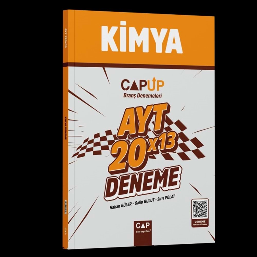 Çap Up Yks Ayt Deneme 20*13 Kimya - 2025