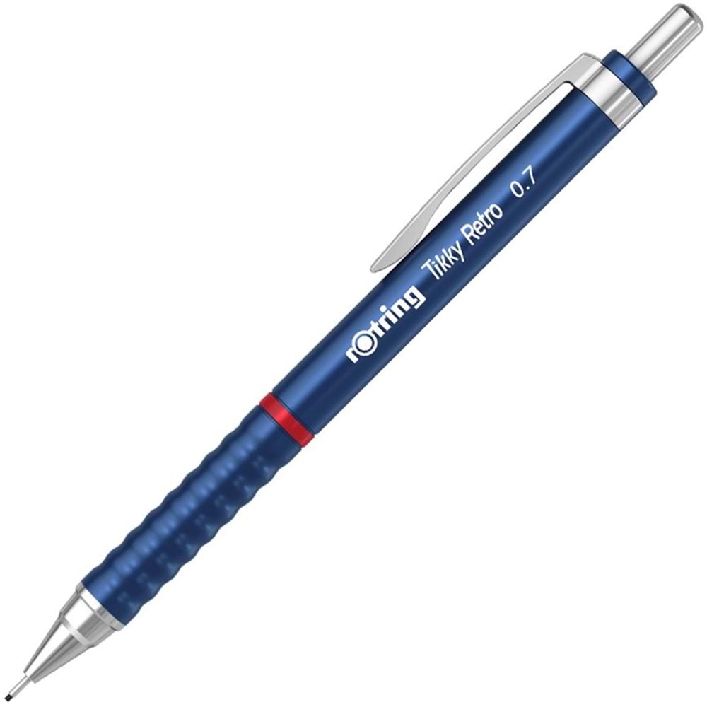 Rotring Versatil Kalem Retro Tikky 0.7 MM Metalik Mavi