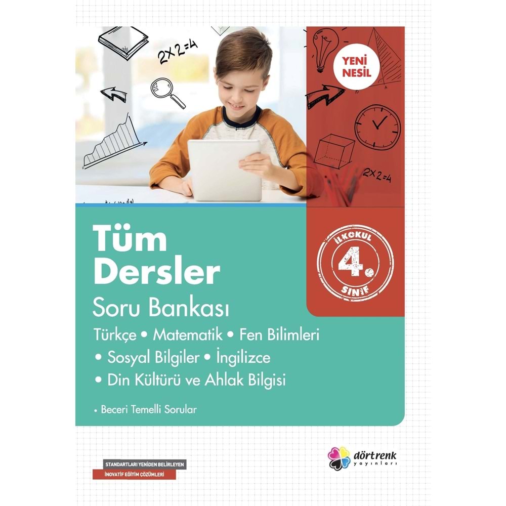 Dörtrenk 4.Sınıf Tüm Dersler Soru Bankası