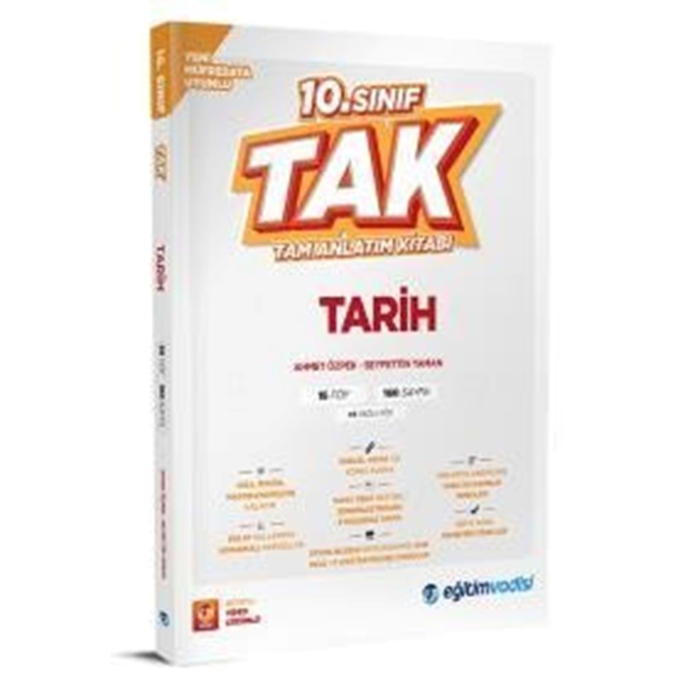 10.Sınıf Tam Anlatım Kitabı Tarih