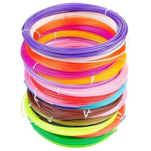 Lutart 3D Kalem Flamenti 40 Mt 8 Renk La-3D-Flmnt