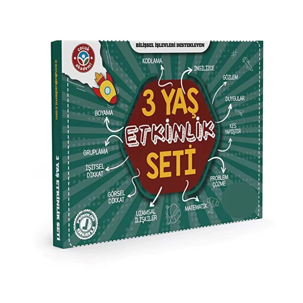 İlkadım 3 Yaş Etkinlik Seti