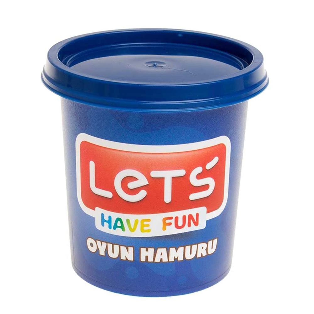 Lets Tek Renk Oyun Hamuru Lacivert Renk 110 gr