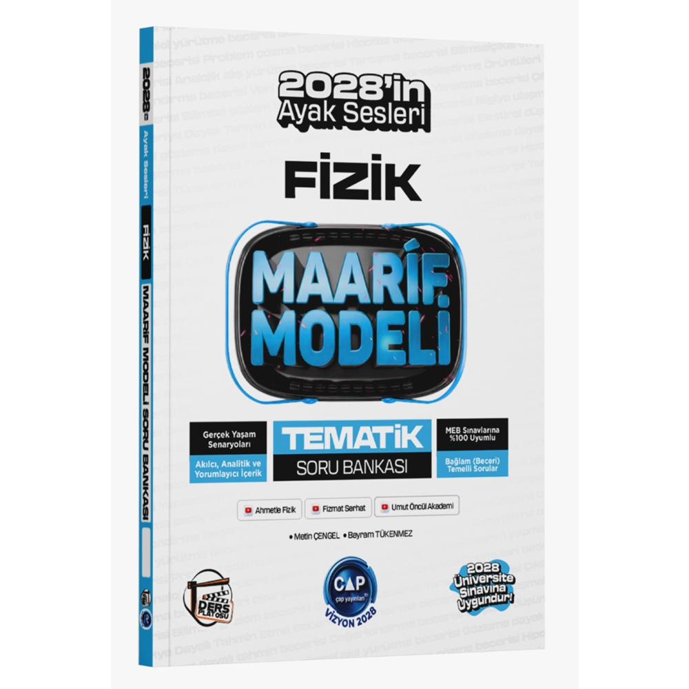 Çap Ünihaz. Maarif Tematik S.B. Fizik - 2026