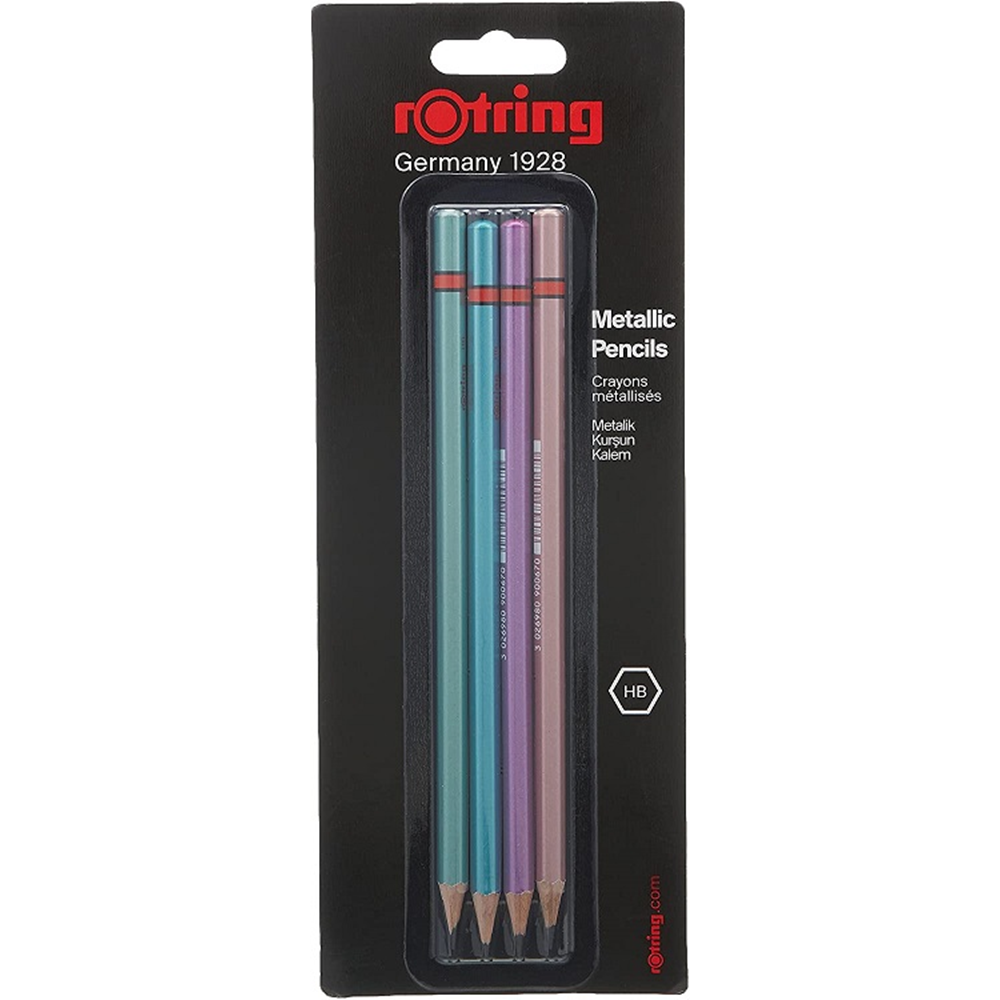 Rotring Kurşun Kalem Metalik 4 lü Bls 2094214