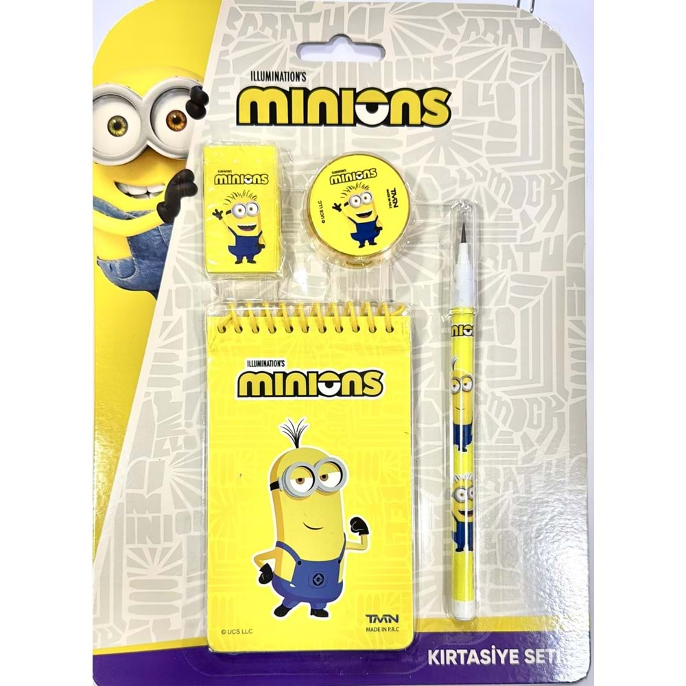 Minions Kırtasiye Seti 4 Lü 006 719628