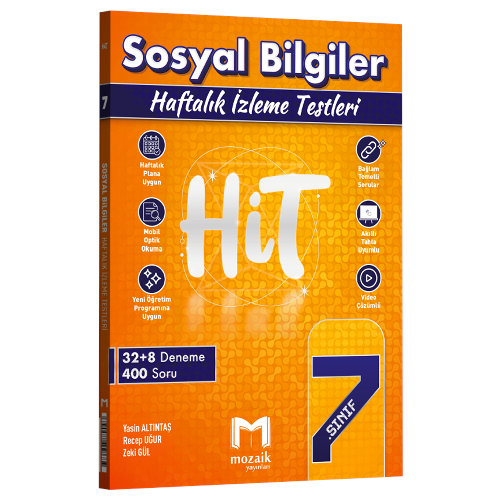 Mozaik 7.Sınıf Hit 40 LI Deneme Sosyal 26-27