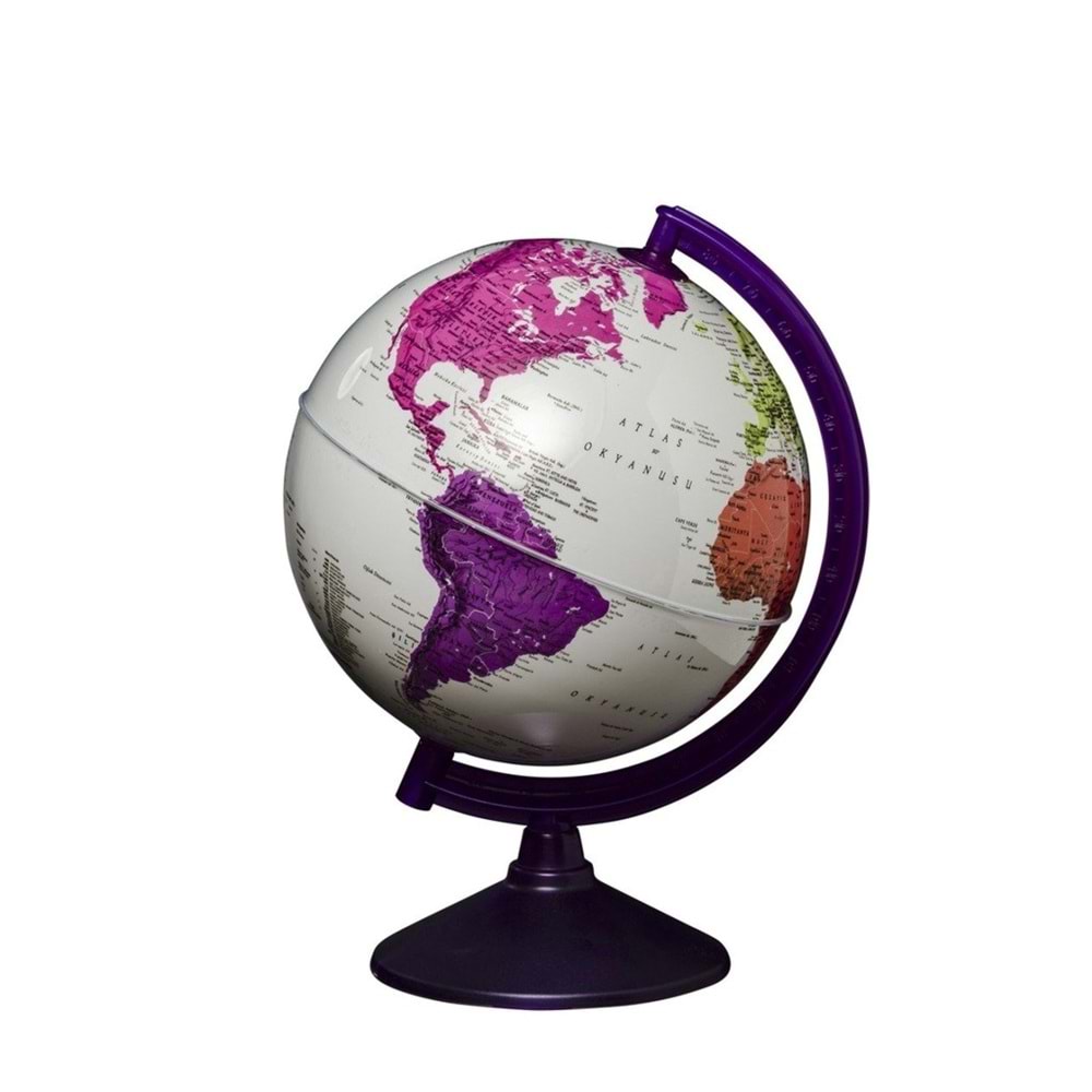 Gürbüz 46264 Globe Seven Colors Küre 26 Cm