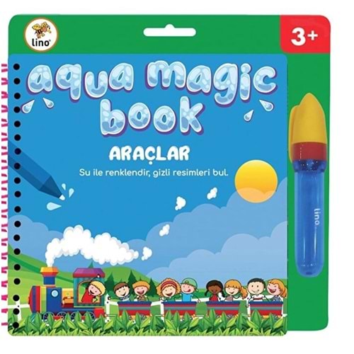 Lino Aqua Magic Book Araçlar (Sihirli Boyama Kitabi)