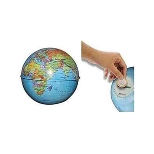 42103 Gürbüz Globe Bank Siyasi Küre 10Cm
