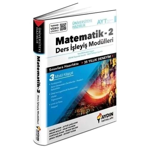 Üniversiteye Hazırlık Matematik Ders İşleyiş Modülleri 2. Kitap