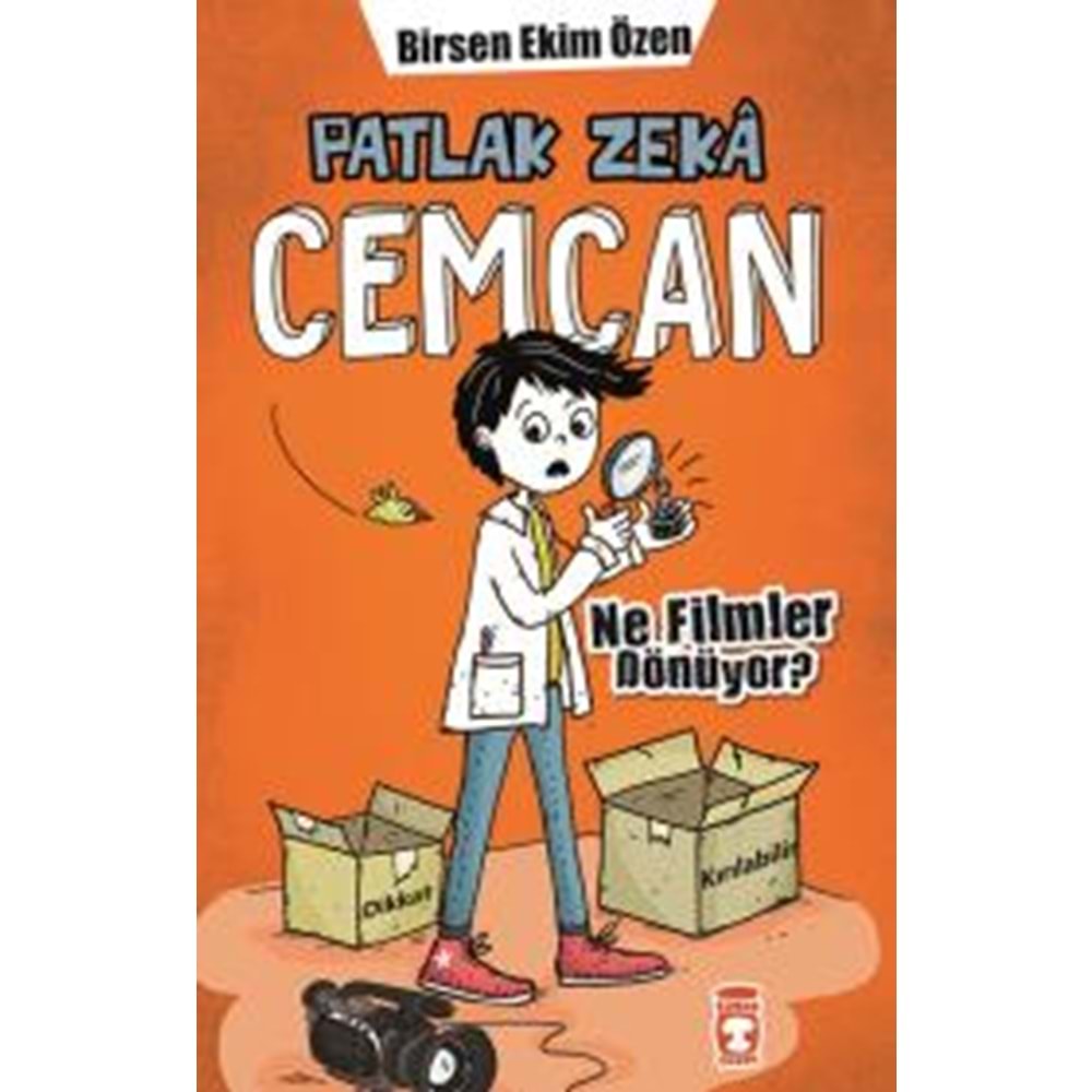 Patlak Zeka Cemcan - Ne Filmler Dönüyor (Fleksi Cilt)