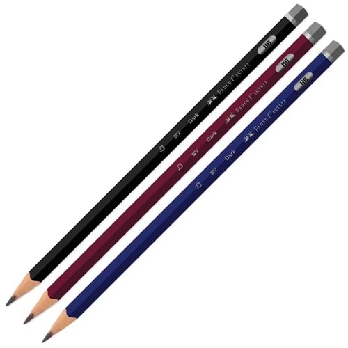 Faber Castell Kurşun Kalem Dark Mercanlı HB 6'Lı