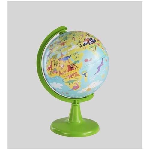 48153 15Cm Dino World Küre+100Pcs Puzzle