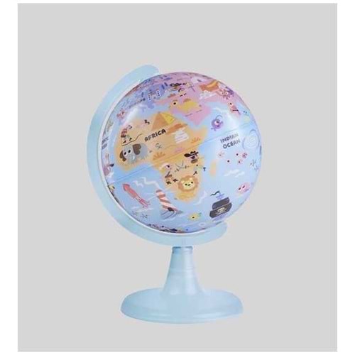 48154 15Cm Kids Legendary Pirates Globe + Puzzle (54Pcs)