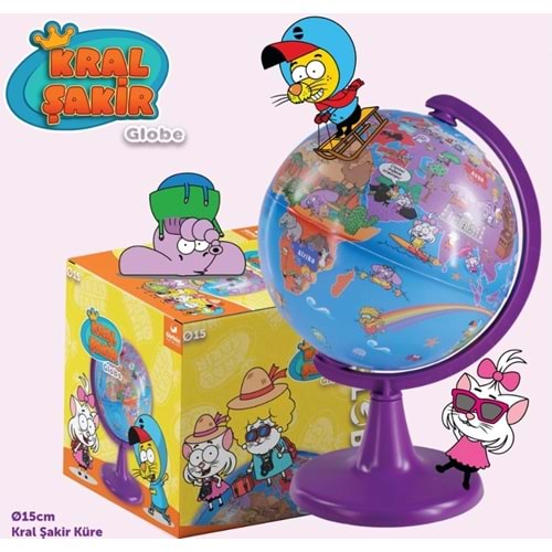 48157 15Cm Kids Kral Şakir Globe